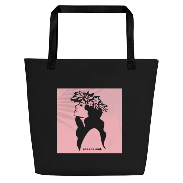 Hula Girl Beach Bag