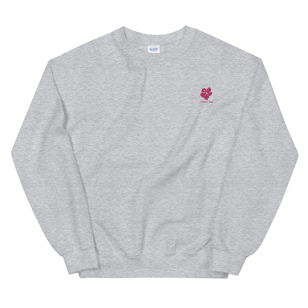 Hibiscus Crewneck Sweatshirt